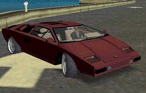 Замена машин в GTA Vice City : Lamborghini